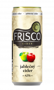 OBJ Frisco Jablečný Cider, plech 0,33L