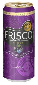 OBJ Frisco Lesní ovoce, plech 0,33L