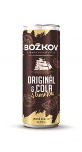 OBJ Božkov RTD Originál & Cola s limetou, plech 0,25L