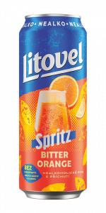 Litovel Spritz Bitter Orange Nealko, plech 0,5L