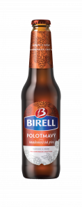 Birell Polotmavý, láhev 0,33L
