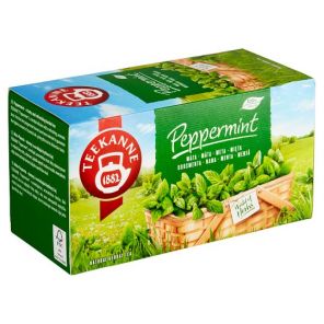 TEEKANNE Máta, Natural Herbal Tea, bylinný čaj, 20 sáčků, 30g