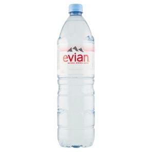 Evian Přírodní min. voda nesycená, láhev PET 1,5l