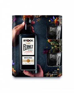 Fernet Stock (+ 2 sklenky) 0,5L 38%