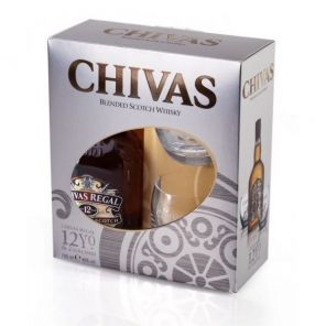 Chivas Regal 12y 0,7L 40% + 2 sklo