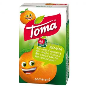 Toma Pomeranč, tetrapack 0,25l