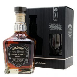 Jack Daniel's Single Barrel + sklo, lahev 0,7l