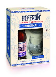 Heffron Original (+ 2 sklenky) 0,5L 38%