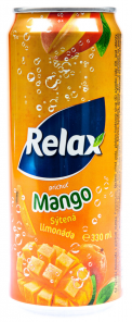 Relax Plech Mango 0.33 l