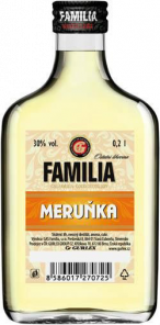 Meruňka Familia 0,2L 30%