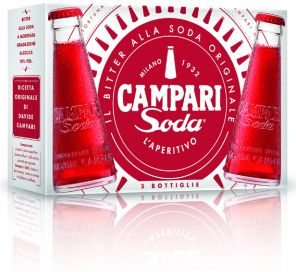 Campari Soda 5x0,098L 10%