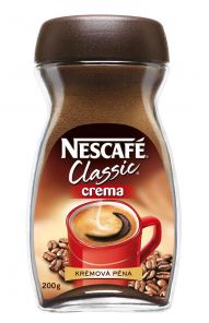 NESCAFÉ CLASSIC Crema, instantní káva, 200g