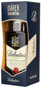 Ballantine's Finest (+ sklenka) 0,7L 40%