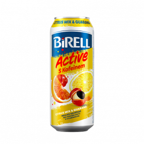 Birell Active Citrus Mix & Guarana, plech 0,5L
