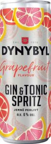 OBJ Božkov RTD Dynybyl Gin & Tonic Spritz Grapefruit, plech 0,25L