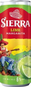 OBJ Božkov RTD Sierra Lime Margarita 6%, plech 0,25L