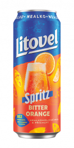 Litovel Spritz Bitter Orange Nealko, plech 0,5L