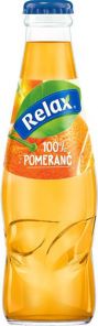 Relax Pomeranč 100%, láhev 0,2L